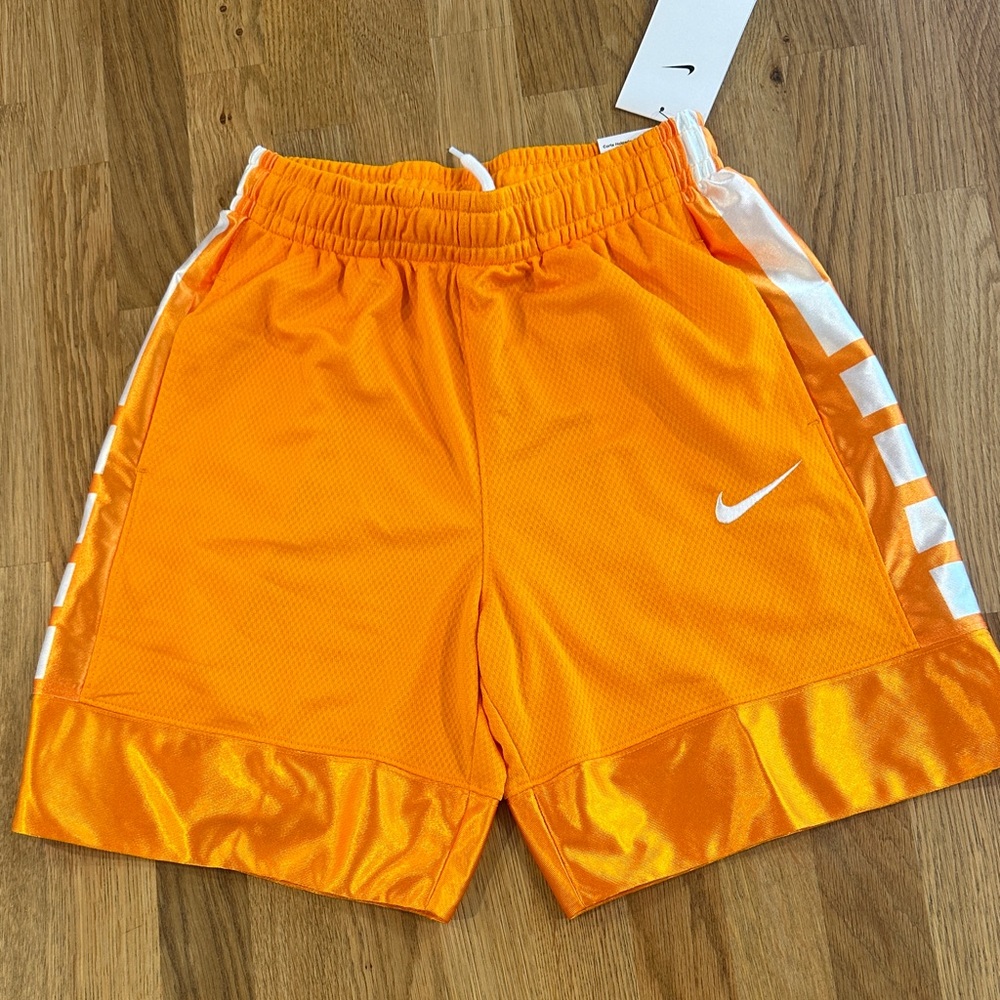 Nike Vibrant Orange Sports Shorts